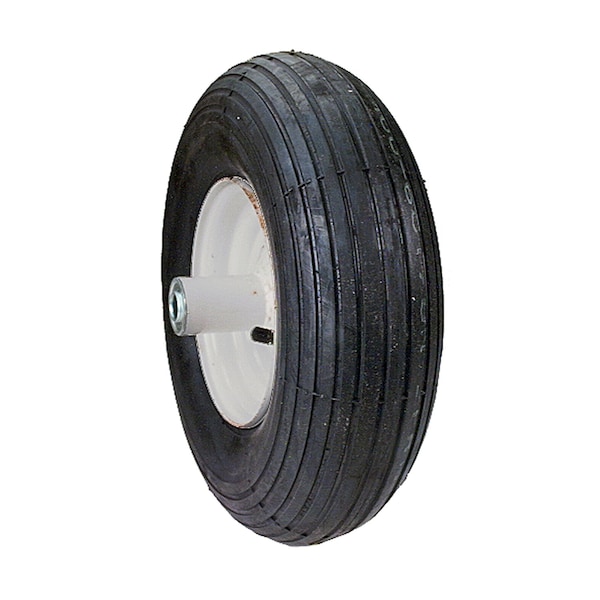 Maxpower MaxPower 6 in. D Centered Wheelbarrow Wheel Rubber 1 pk - 335255