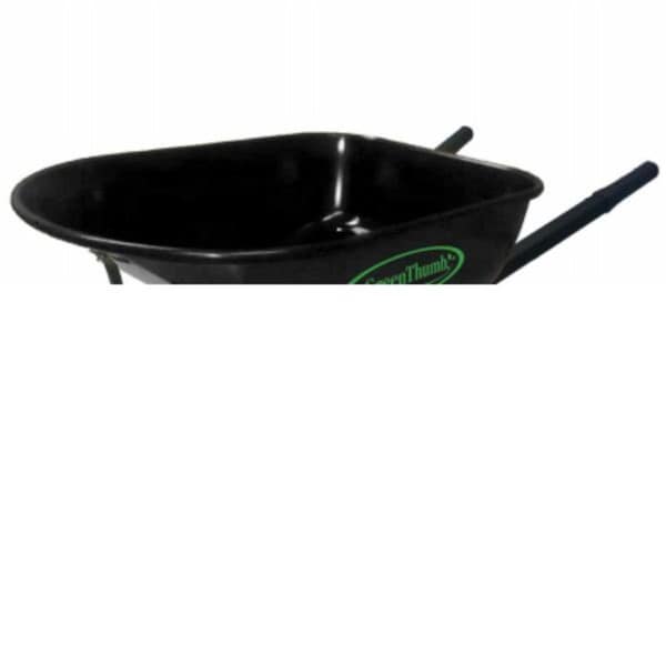 Parche 6 cu. ft. Pro Wheelbarrow with Professional Duty 20 Gauge Steel Bed - PA3864808