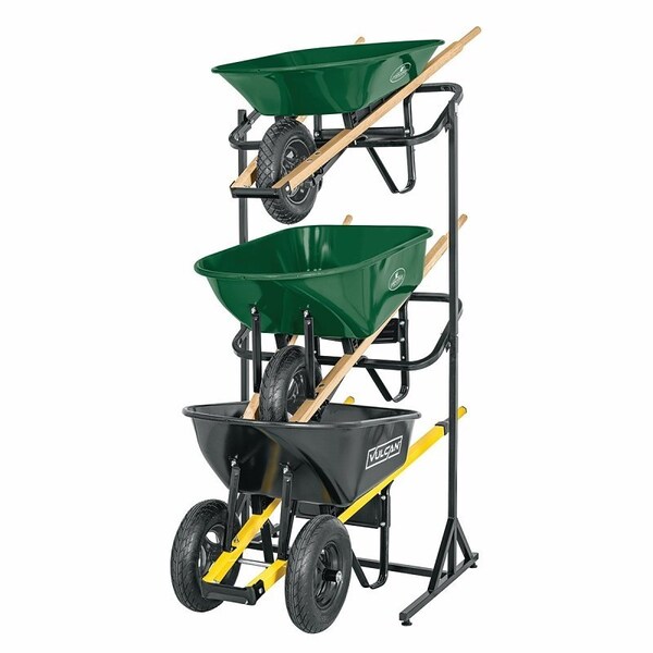Vulcan Vulcan 55432 Wheelbarrow Displayer with Sign, 30 in L, 32 in W - 57005