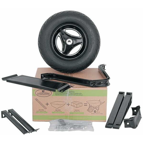 Vulcan Vulcan 34638 Wheelbarrow Parts, For 6 cu-ft Steel Wheelbarrow - 34638