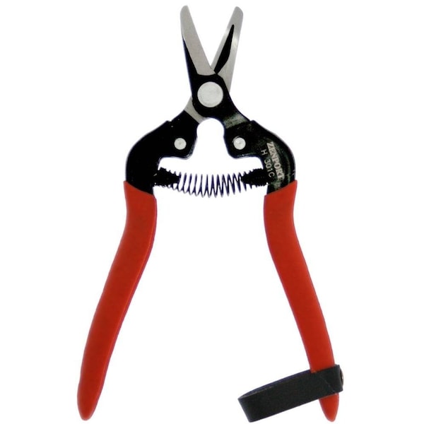 Zenport Harvest Shear, Short Curved Carbon Steel Blade, 12PK - H301C
