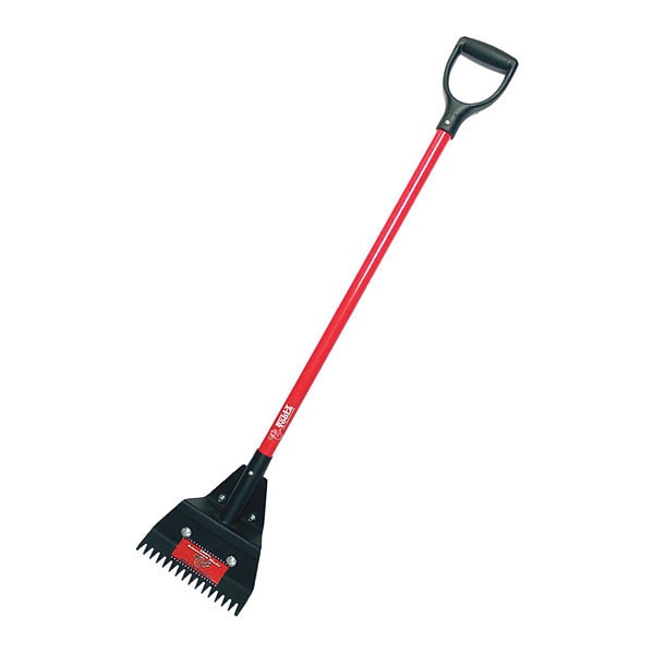 Bully Tools Pro Shingle Shovel, 10 ga. Steel Blade, Fiberglass Handle - 91110