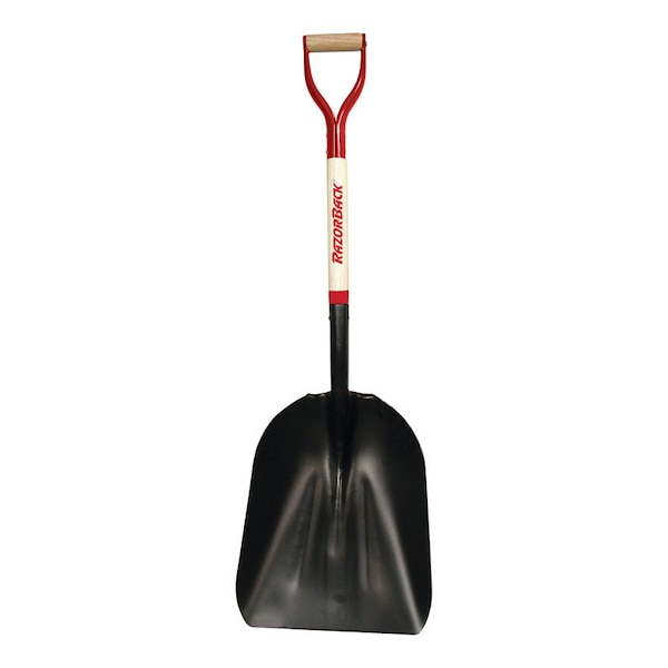 Ames Razor-Back 44.5 in. Steel Scoop Western Pattern Shovel Wood Handle - 53121