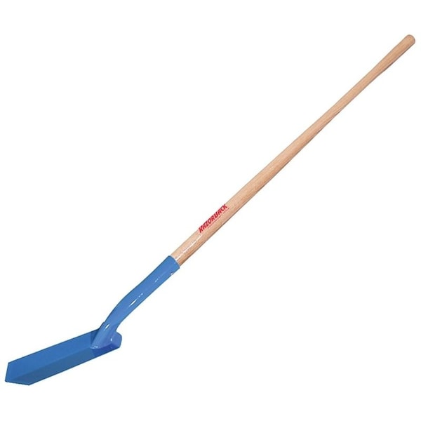 Razor-Back Trenching Shovel, 3 in W Steel Blade, 48 in L Hardwood Handle - 47023