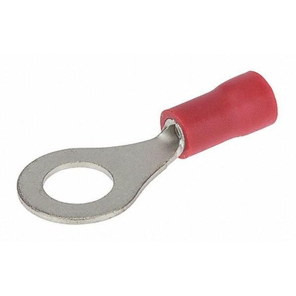 Terminal de anillo de vinilo de calibre 22-18 para terminal de 1/4" - R22-14V de Nsi Industries