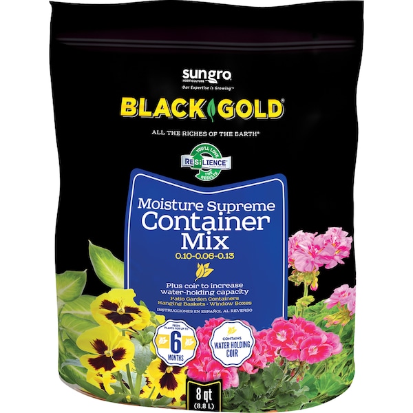 Black Gold Black Gold All Purpose Potting Mix 8 qt - 1413000 8QT P