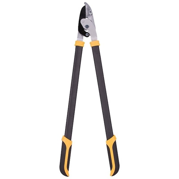 Landscapers Select Anvil Lopper, 1-1/4 in Cutting Capacity, Carbon Steel Blade, Steel Handle, 27 in OAL - GL5096