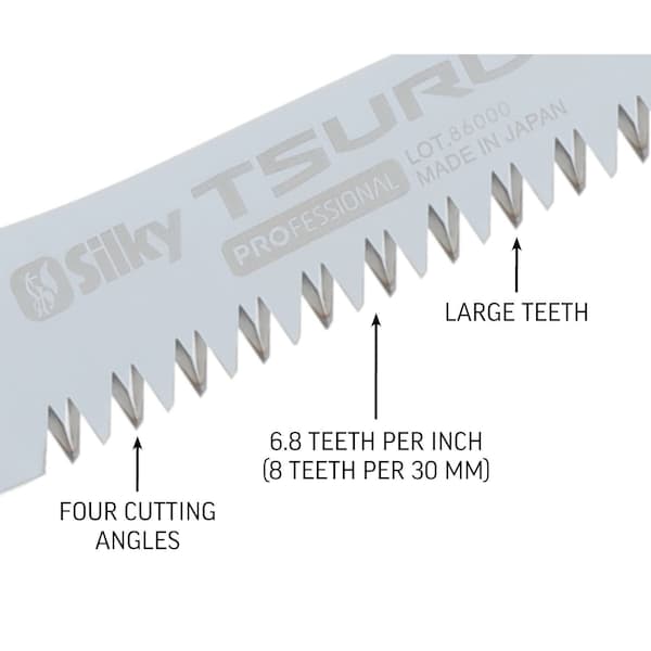 Silky Saws Silky TSURUGI 300mm Straight Handsaw Large teeth - 450-30