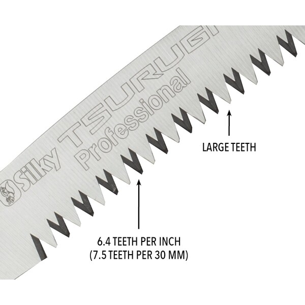 Silky Saws Silky TSURUGI CURVE Professional 375mm LG Teeth Blade Only - 455-37