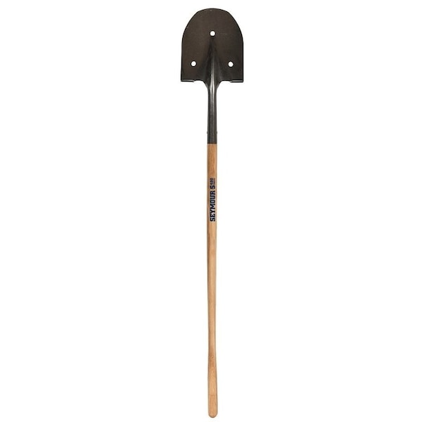 Seymour Midwest S400 Series Rice Shovel, 59 in L x 9 in W x 5 in H, Hardwood/Steel - 49085