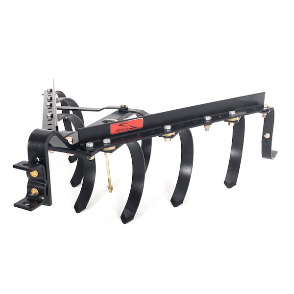 Brinly Sleeve Hitch Cultivator: Adjustable Tow-Behind Garden Soil Aerator and Weed Remover - CC-560