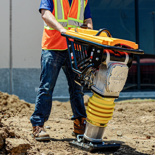 Tomahawk Power 3.6 HP Honda Tamping Rammer - TR68H + TR68H-WHEELS