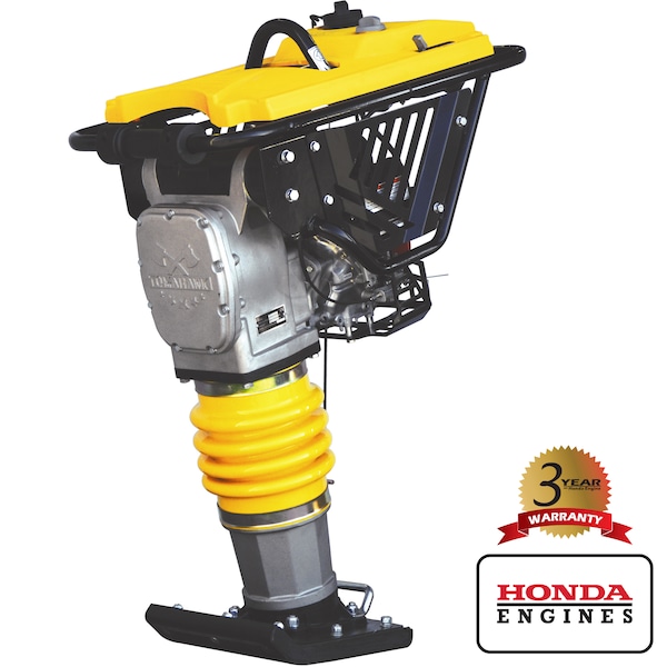 Tomahawk Power 3.6 HP Honda Tamping Rammer - TR68H + TR68H-WHEELS