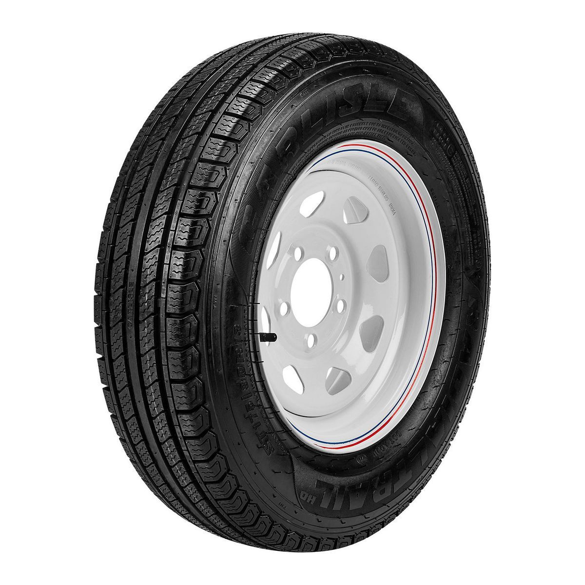 Llanta de remolque radial Haul-Master ST175/80R13, capacidad de 1360 lb - 59806