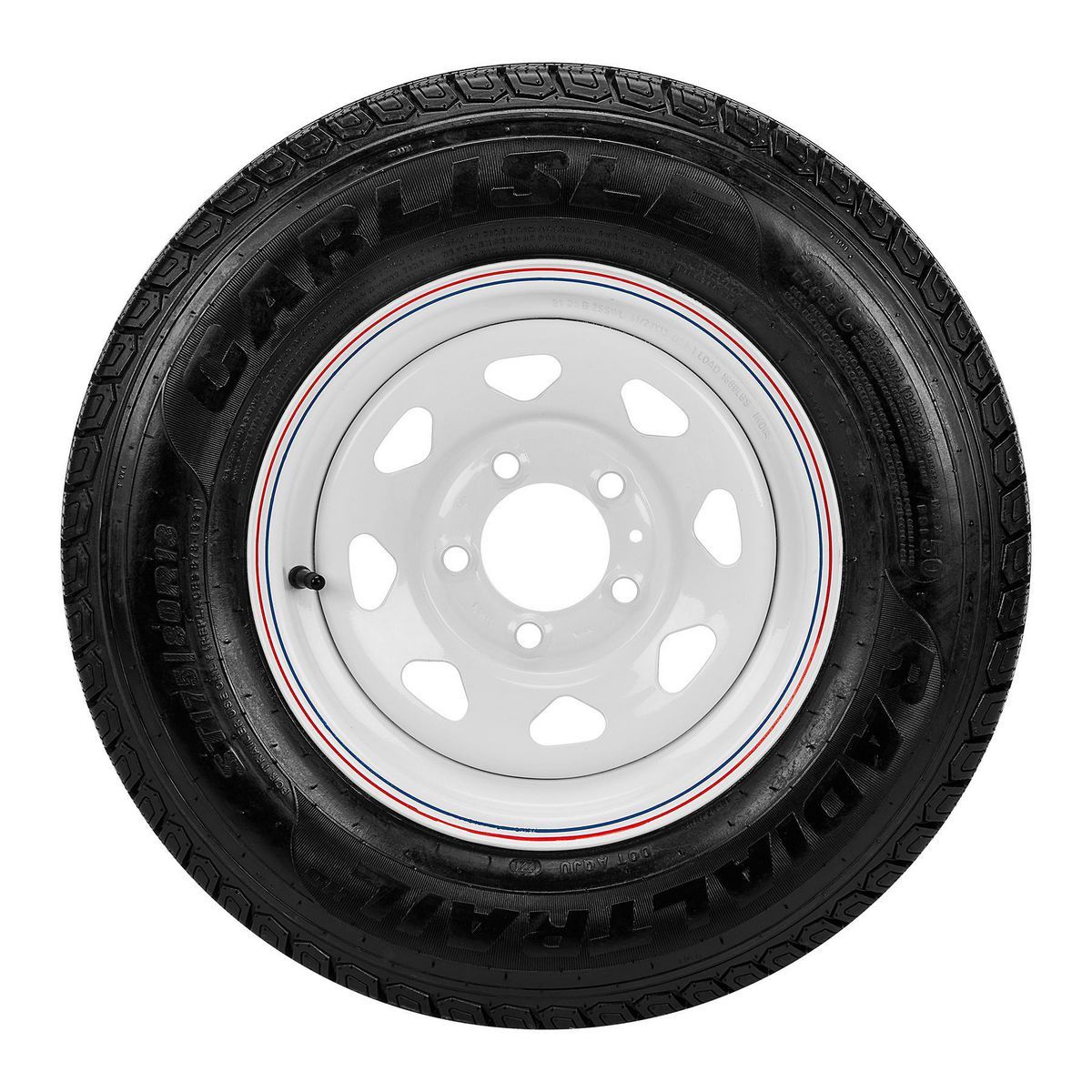 Llanta de remolque radial Haul-Master ST175/80R13, capacidad de 1360 lb - 59806