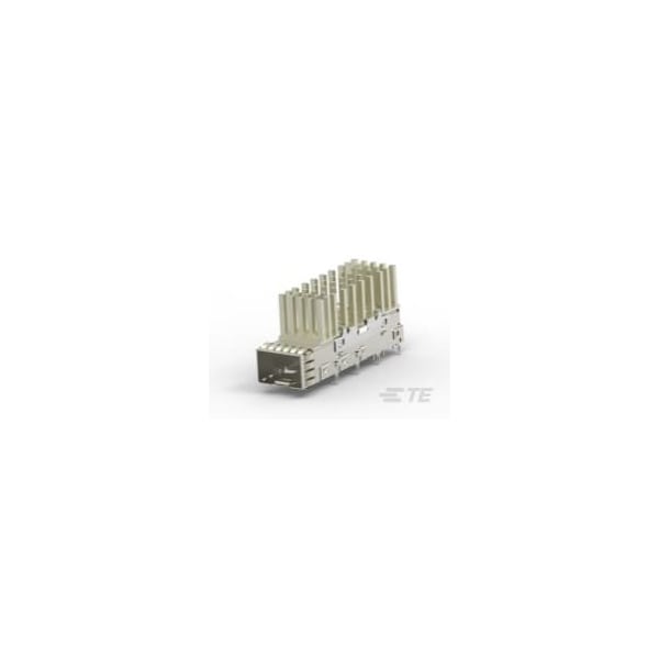 Ensamblaje de jaula SFP+ 1X1 con disipador de calor - 2291634-3