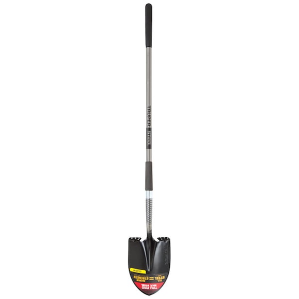 Truper Truper Tru Pro 58 in. Steel Round Digging Shovel Steel Handle - PRL-ST