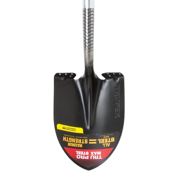 Truper Truper Tru Pro 58 in. Steel Round Digging Shovel Steel Handle - PRL-ST
