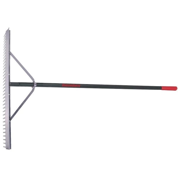Razor-Back Landscape Rake, 4325 in L Head, 36 in W Head, 36 Tine, Aluminum Head - 63000