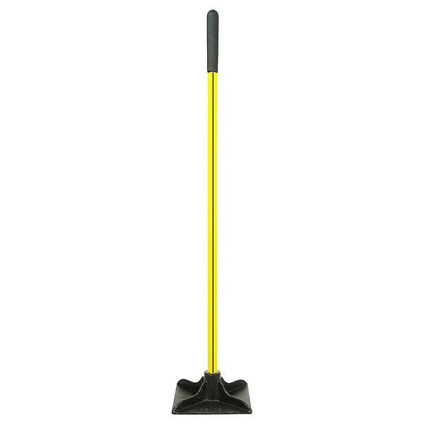 Nupla Dirt Tamper, 10x10 In Blade, 48 In Handle - 6894185
