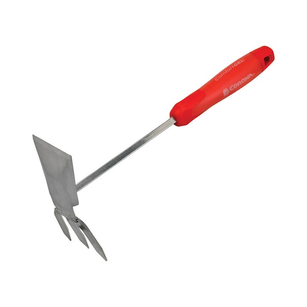 Corona Tools Corona ComfortGEL Stainless Steel Cultivator Hoe 7 in. Steel Handle - CT 3344