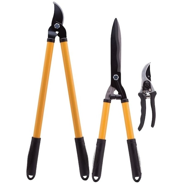 Landscapers Select Pruner/Lopping Shear Set, 23 By-Pass Lopper: 1-1/4 8 By-Pass Pruner: 1/2 in Cutting Capacity - GG-SET2