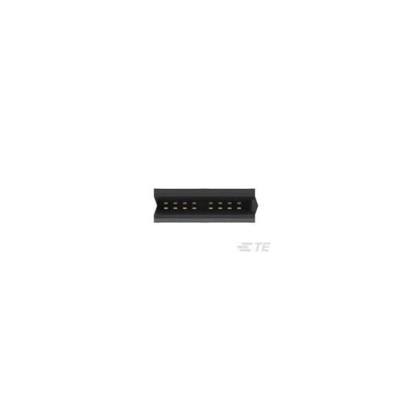 Conector de Borde de Tarjeta Te Connectivity, 16 contactos, 2 filas, hembra, recto, paso de 0.098 pulgadas, terminal de soldadura, -6650534-1