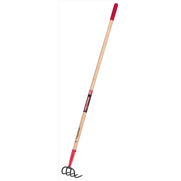 Truper Truper Tru Tough 4 Tine Steel Cultivator 54 in. Wood Handle - CUL-E