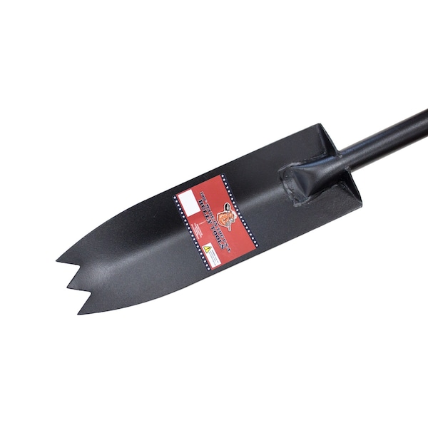 Bully Tools Round Point Shovel, Steel Blade, Fiberglass Handle - 95530