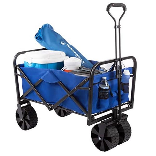 Pure Garden Pure Garden 50-LG1083 Collapsible Utility Wagon with Telescoping Handle - 50-LG1083