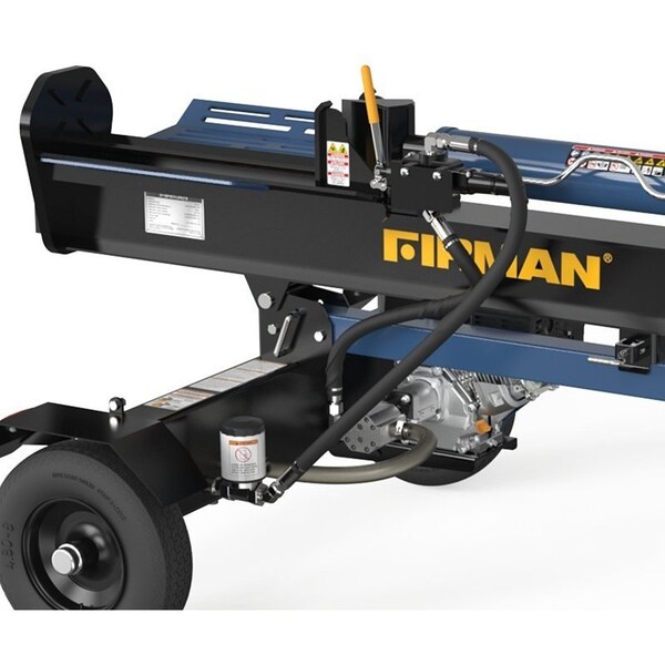 Firman Log Splitter, Gasoline, 0.9 gal Fuel Tank, 22 ton Splitting - GS2201