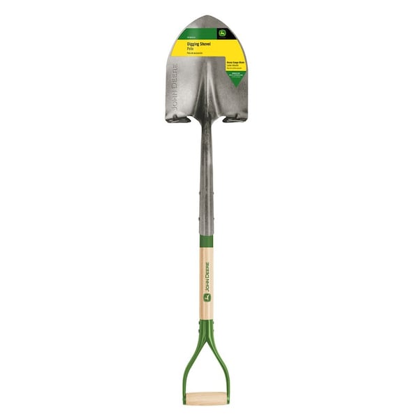 John Deere John Deere 42 in. Steel Digging Shovel Wood Handle - PRY-RBA-SP-JD