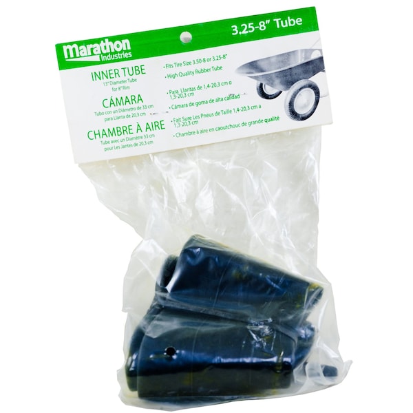 Marathon Industries Marathon 8 in. D X 8 in. D 300 lb. cap. Wheelbarrow Inner Tube Rubber 1 pk - 20994