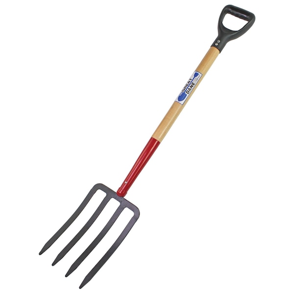 The Brush Man Forged Spading Fork, 29 in Handle, Forged Steel Head, 3PK - PITCH-FORK-4WPD