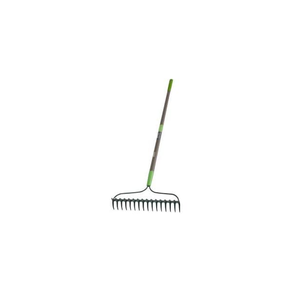 True Temper Ames 16-Tine Double Play Bow Rake wi/Fiberglass Handle - 28252100