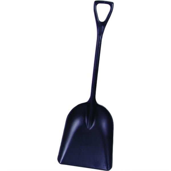 Poly Pro Tools Poly Pro Tools P-6982-B Tuffy 14 in. Poly Scoop Shovel - Black - P-6982-B