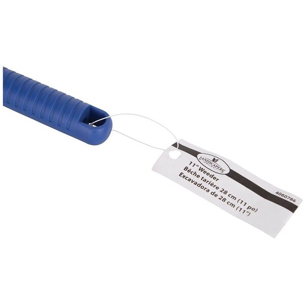 Landscapers Select Lawn Weeder, 6-3/4 in L Blade, Steel Blade, Plastic Handle, 4-3/4 in L Handle - PS-60943L