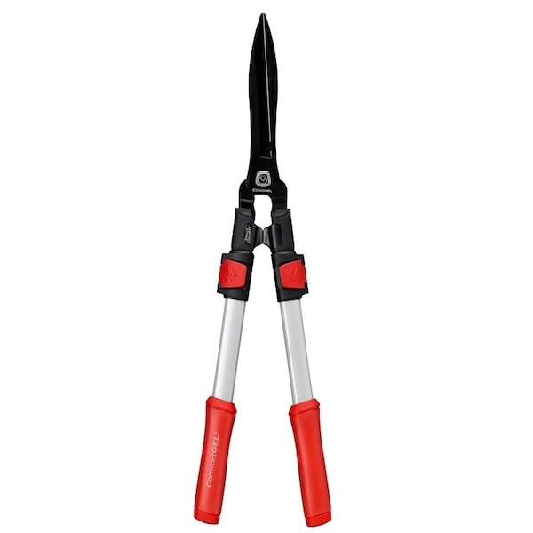 Corona Tools CORONA ComfortGEL Extendable Hedge Shear, NonStick Blade, 9 in L Blade, Steel Handle - HS 3344