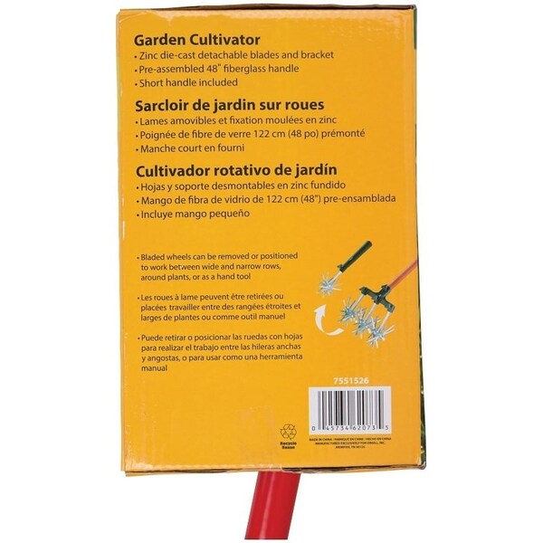 Landscapers Select Garden Cultivator, Detachable Handle - 980013L