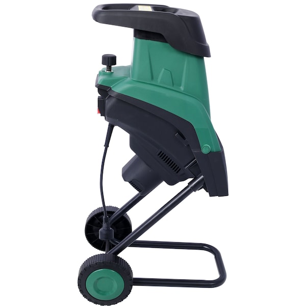 Edendirect 15Amp Electric Wood Chipper/Shredder with Wheels, 2600W Portable Garden Shredder, 60L Collection Bag - ED-W465P146809
