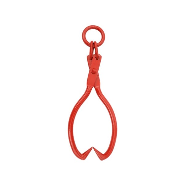 Nature Spring 1914 Nature Spring, Skidding Tongs with Ring, 25 Inch, Red - 881105BZY