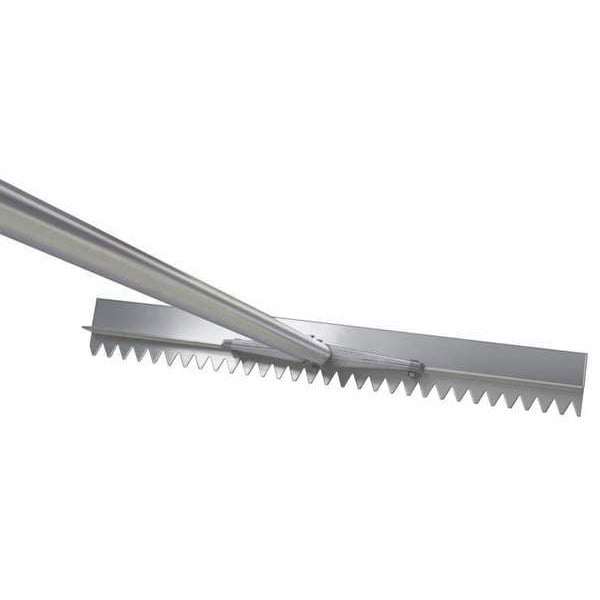 Kraft Tool Asphalt Lute, Magnesium, 43 Tines, 6 ft. - GG842