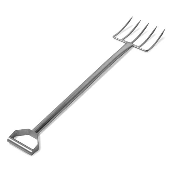 Sani-Lav Stainless Steel Fork, 5 Tines, 8 1/2 In - 2072