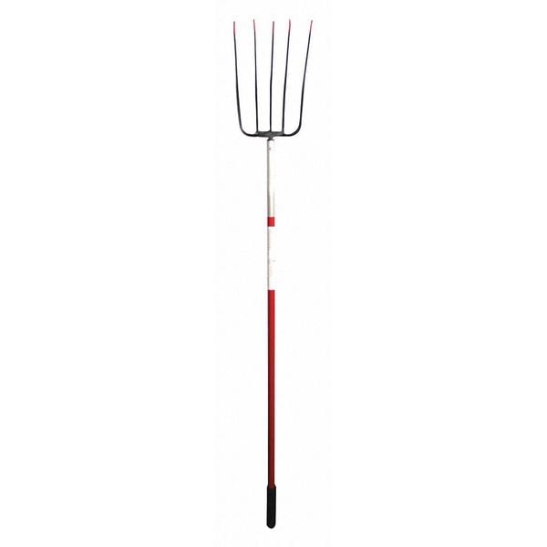 Corona Tools Manure Fork, 5 Tine, 54" Alum. Handle - FK 72065