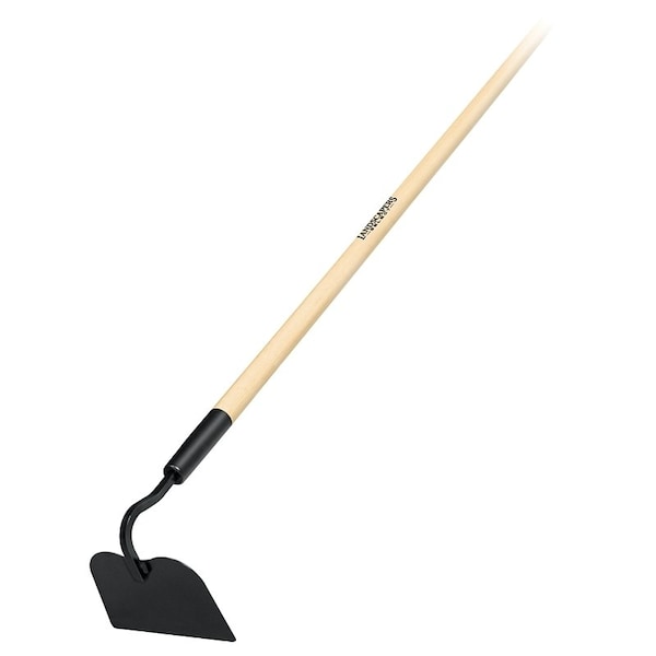 Landscapers Select ATJ-P Garden Hoe, 6 in W Blade, Steel Blade, Stamped Blade, Hardwood Handle, 52 in OAL - 34614