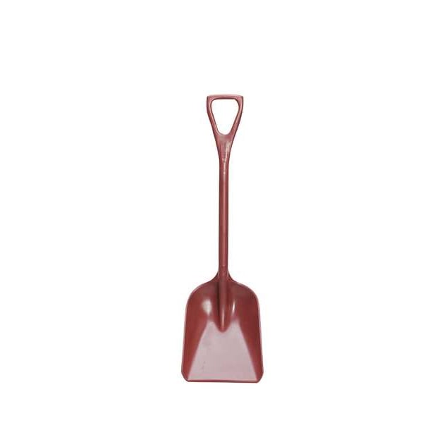 Remco Hygienic Square Point Shovel, Polypropylene Blade, 37-1/2 in L, Green - 6981MD2