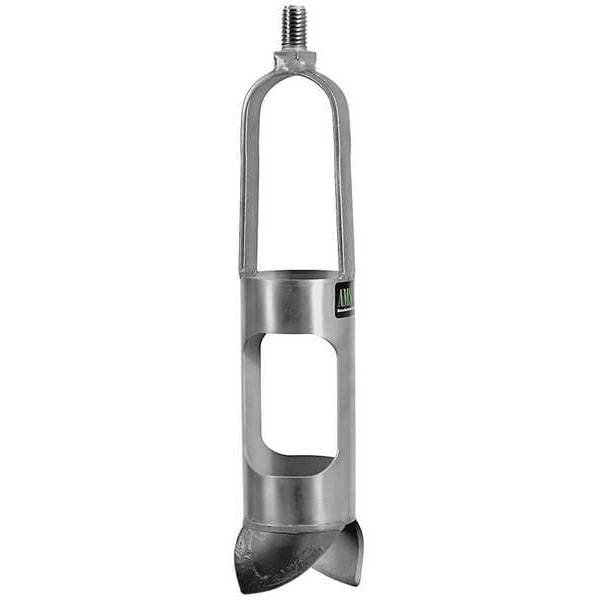 Ams Auger, Mud, Dia 3 1/4 In, 5/8 In Thread - 400.18