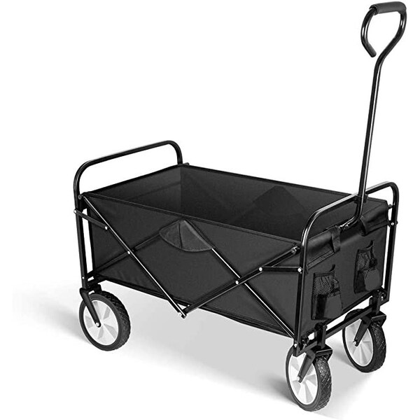 Ipower Gardern Cart  max220 lbs, Black - GLCARTGARDEN220B