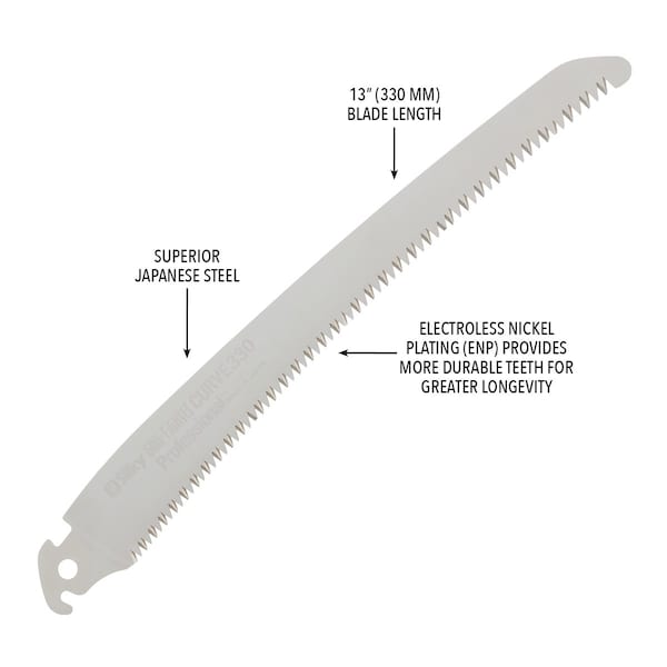 Silky Saws Silky Gunfighter Professional Blade Only 330mm - 731-33
