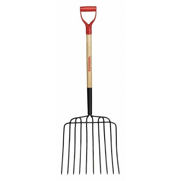 Corona Tools Ensilage Fork, 10 Tine, Welded, 30" Handle - FK 44010